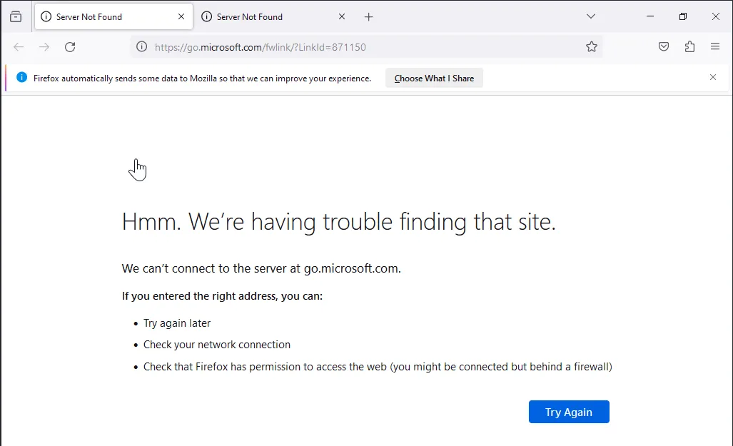 SYSTEM権限のFirefox