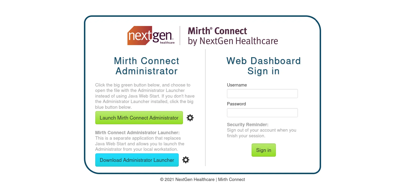 Mirth Connect HTTPS login